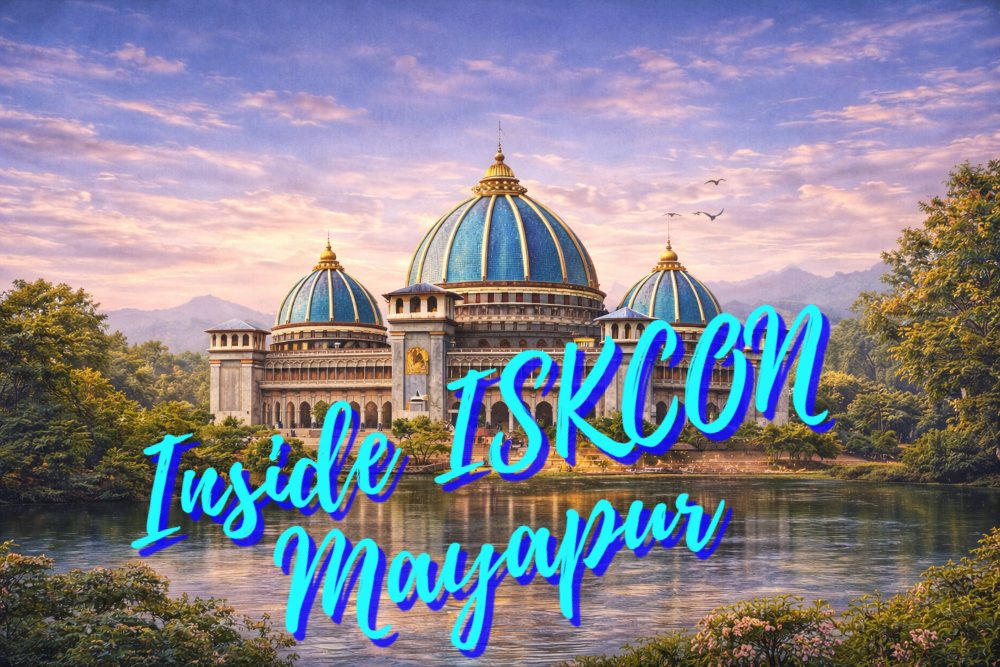 Inside ISKCON Mayapur