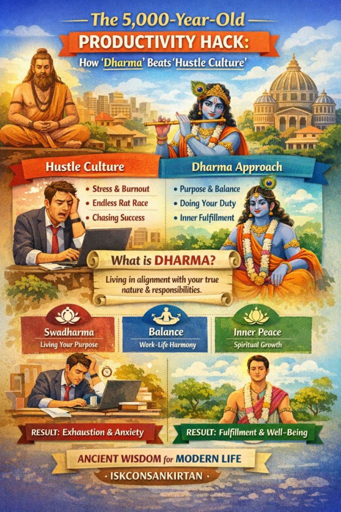 How Dharma Beats Hustle Culture