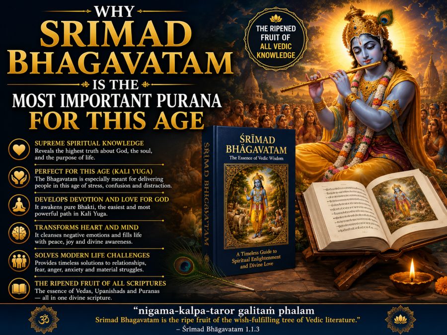 Why Srimad Bhagavatam is the Most Important Purana for This Age