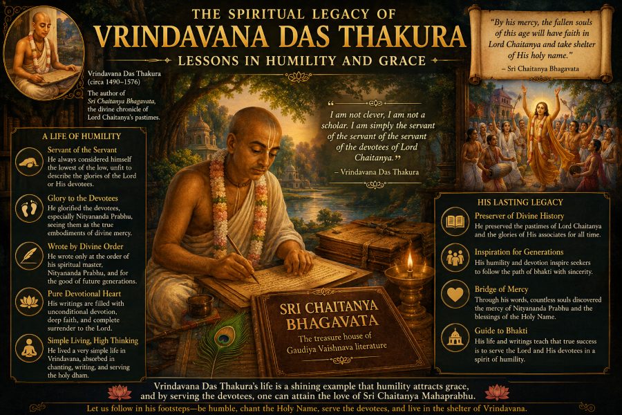 Vrindavana Das Thakura's spiritual legacy